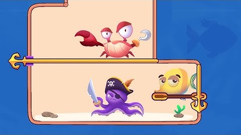 Fish Pin - Puzzle Game All Levels Gameplay For Android, IOS Mobile Part: 39