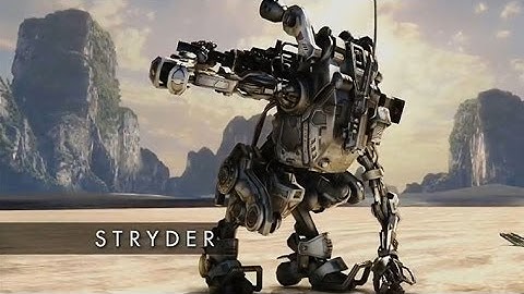TitanFall Stryder Gameplay!
