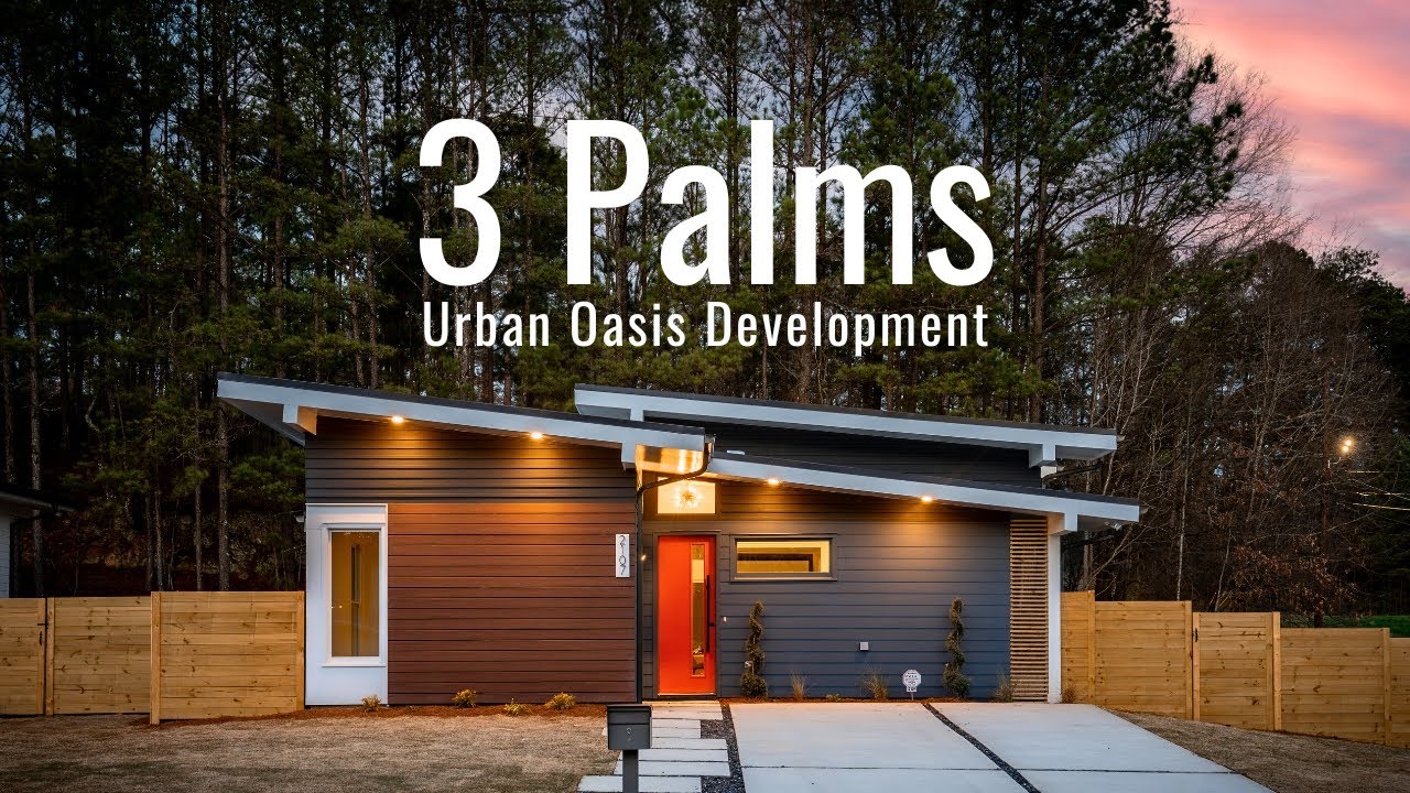 Inside The 3 Palms: "Atlanta's Modern Dream" Mid-century Modern Inspired Homes (Tour)