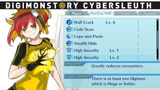 Digimon Story: Cyber Sleuth - Hacking Skills Usage Conditions (Stealth Hide, Copy And Paste)