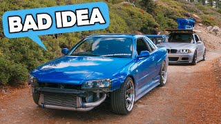 We Took our Stance Cars Camping