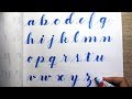 Lettering con Crayola: Alfabeto en minúsculas