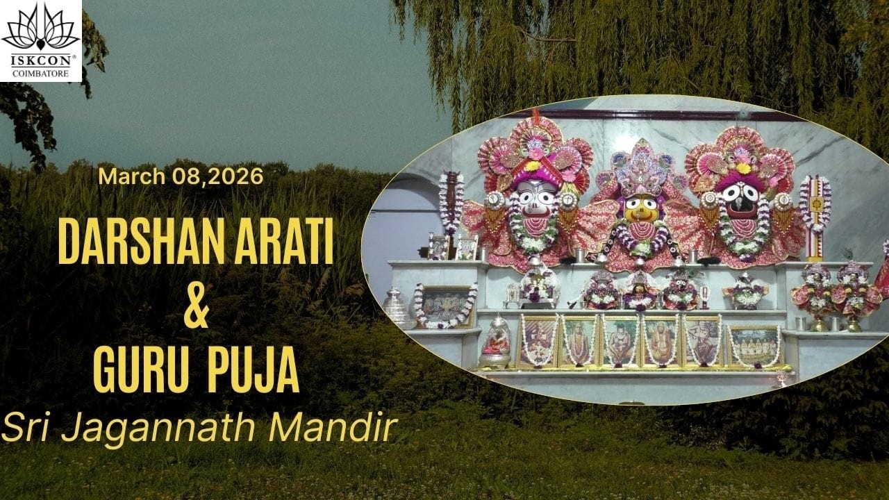 Darshan Arati& Guru Puja - 08.03.2026
