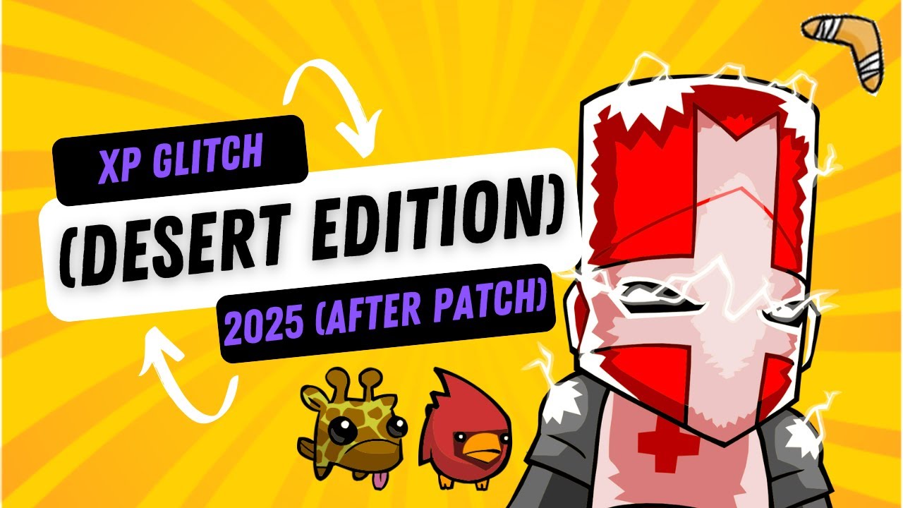 Castle Crashers: INSANE Desert XP Glitch – Level Up Fast!