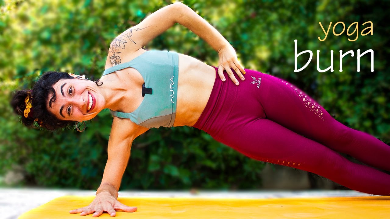 YOGA BURN . Corefiring Plank Workout YouTube