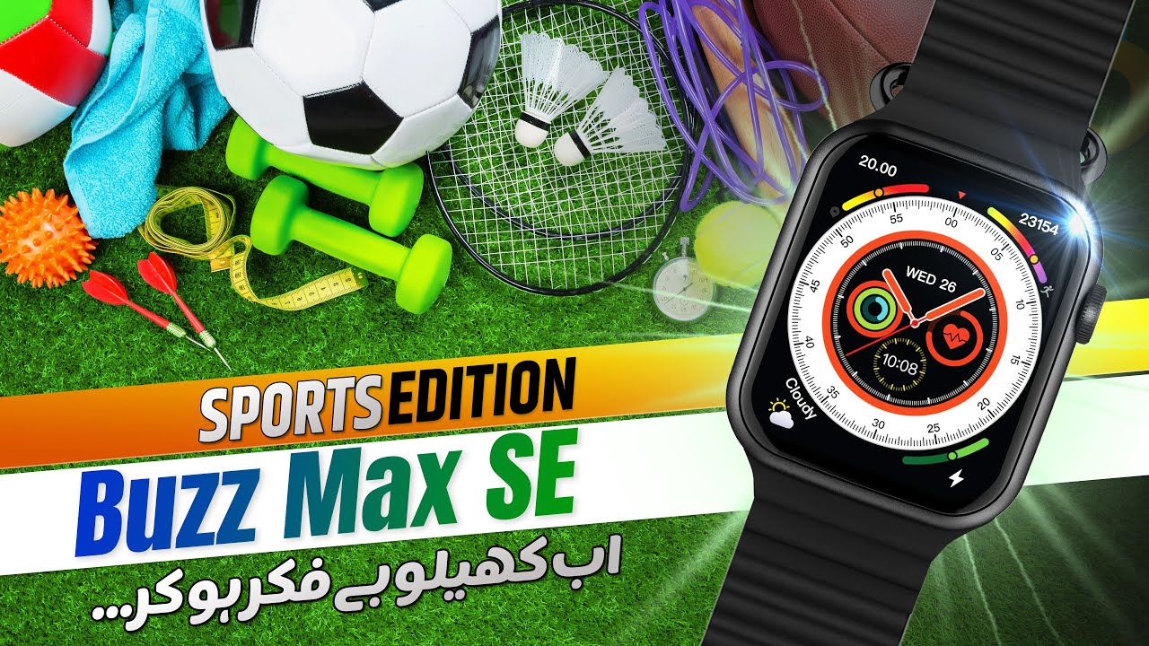 Pakistan's Best Sports SmartWatch Zero Lifestyle Buzz Max SE 2023 YouTube