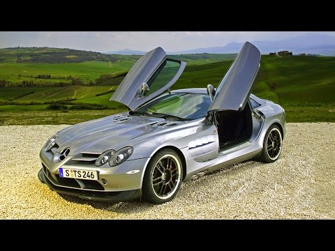 Mercedes SLR McLaren C199 production line and driving scenes #mercedesslrmclaren