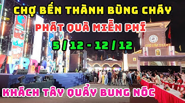 CHỢ BẾN THÀNH BÙNG NỔ HẾT CỠ VỚI LỄ HỘI ÂM NHẠC ẨM THỰC CHÀO TẾT 2026, KHÁCH TÂY NHẢY MÚA ĐIÊN CUỒNG