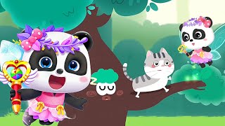 Little Baby Panda Family And Friends | How to help cat 🐈| Babybus Game screenshot 4