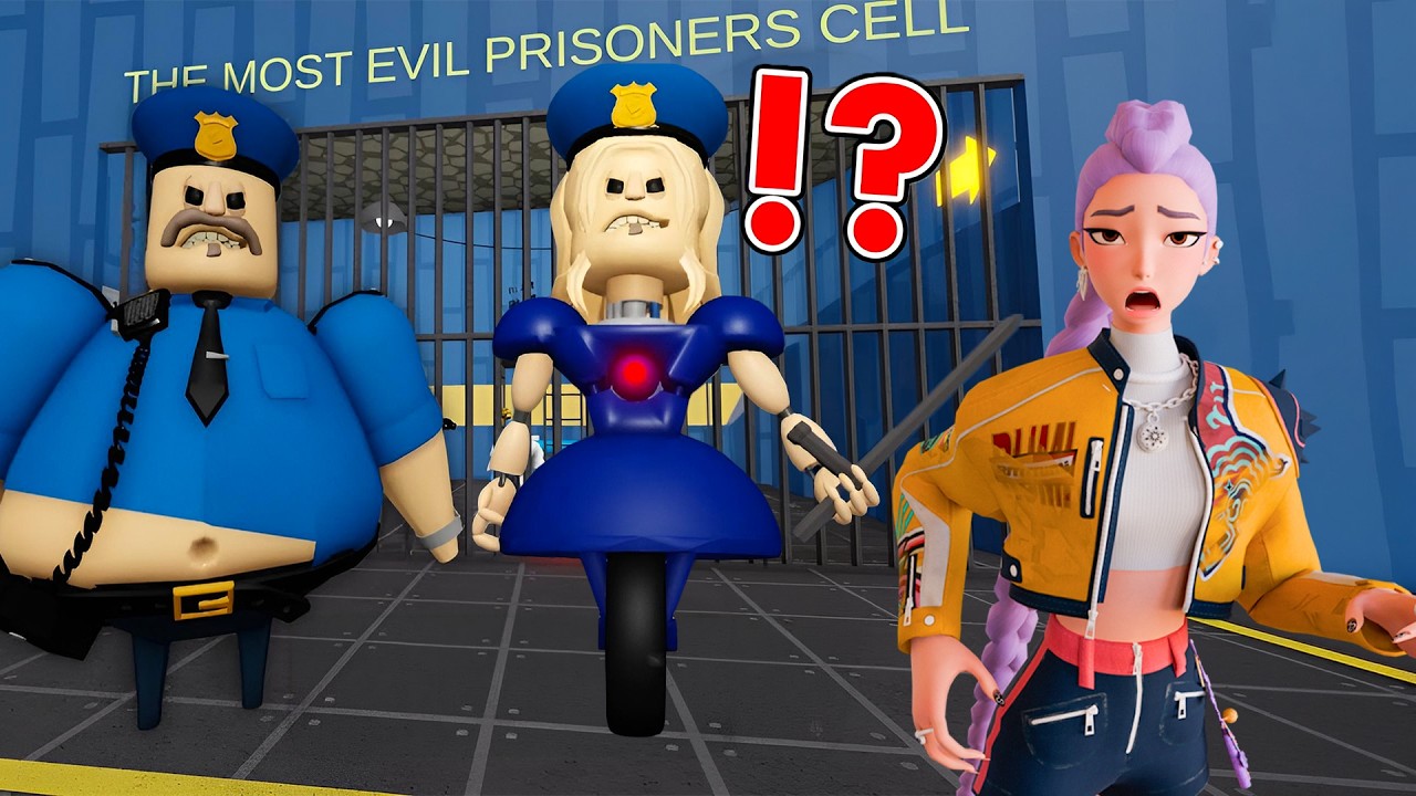 Rumi Plays Police Girl Barry 2 Player Escape Prison V2