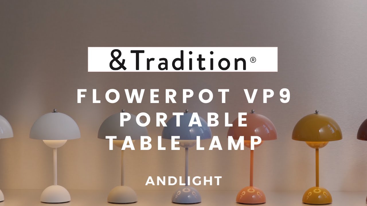 &tradition Flowerpot VP9 Portable Table Lamp