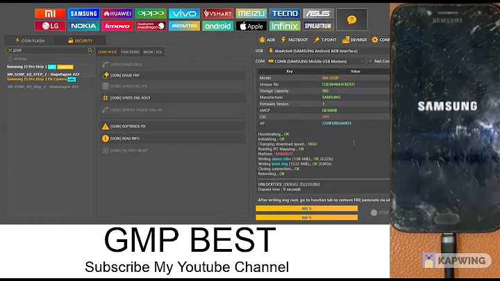 Samsung J2 Pro J250F FRP Remove By Unlock Tool