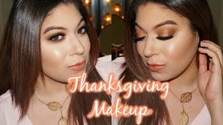 Thanksgiving Makeup Tutorial! 2015| Hazelbeauty89