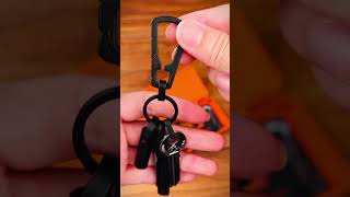 KM04 Keychain CNC machined from full Ti-6Al-4V titanium alloy.#unboxing #keyunity #keychain Wealth