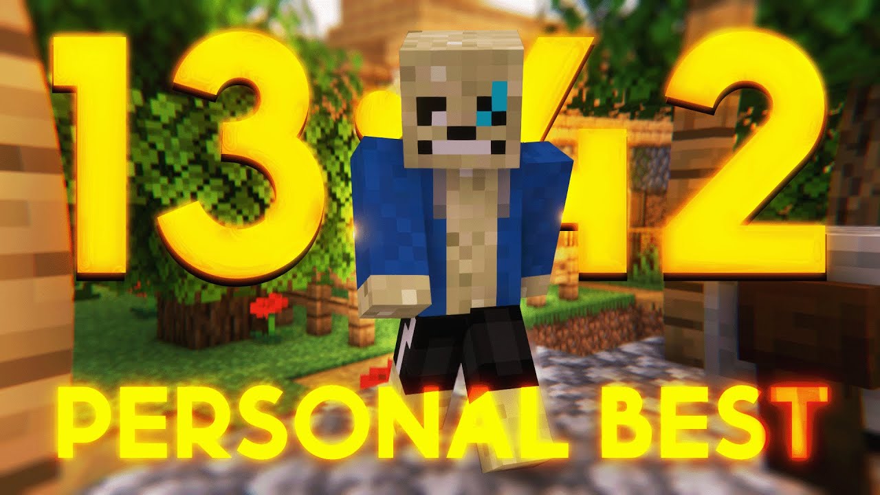 I FINALLY Beat Minecraft Under 15 MINUTES - YouTube