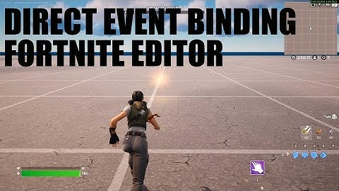 Direct Event Binding in Unreal Editor for Fortnite