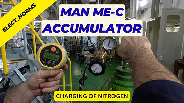 🔧 How to Recharge an Accumulator in a MAN ME-C Engine | Step-by-Step Guide