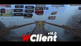 BEST MCPE CLIENT: WClient v18.0 Supports 1.21.132 | Minecraft Pocket Edition Hacks
