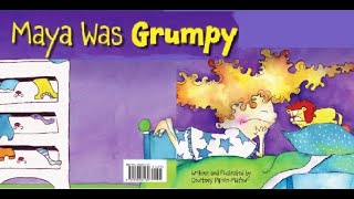 MAYA WAS GRUMPY | KIDS READING BOOKS WITH ENGLISH SUBTITLES