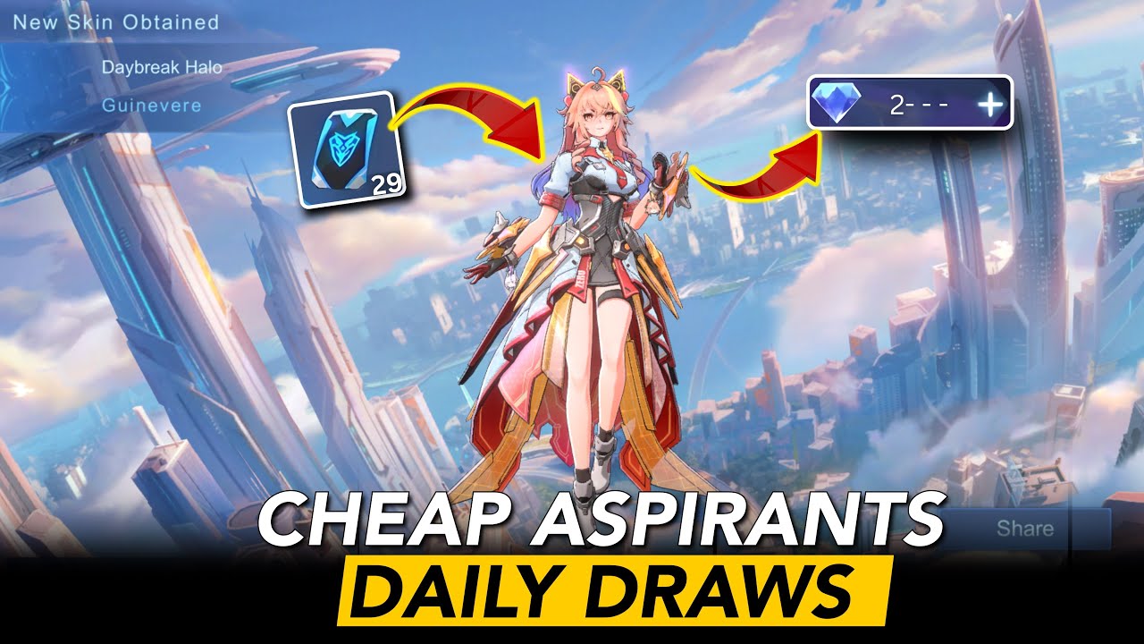 I Received 29 FREE TOKENS And Got GUINEVERE ASPIRANTS With DAILY DRAWS