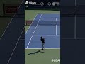 Monfils PERFECTLY placed 🤙