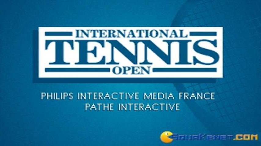 Open int. Philips interactive Media logo. Infogrames logo.