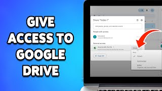 How To Give Access To Google Drive 2024 | Share Files And Folders On Google Drive