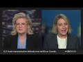 CBC News: The National | Trump’s trade rep defends tariff threat