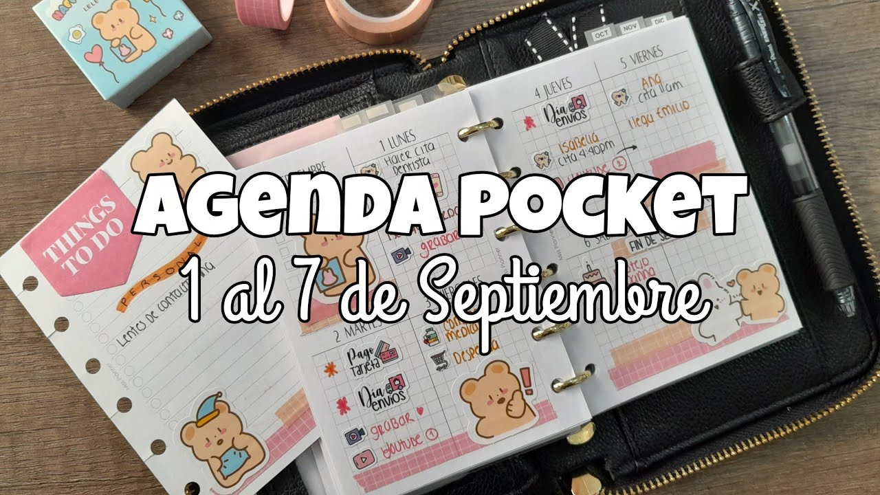 Cómo Planifico la Semana en mi Agenda Pocket / Miss Planner