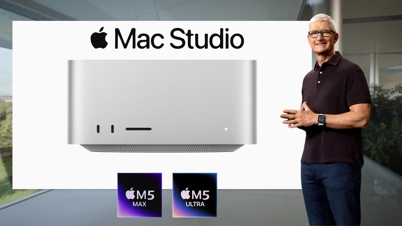 Утечка информации о Mac Studio M5 ULTRA — новый король настольных компьютеров.