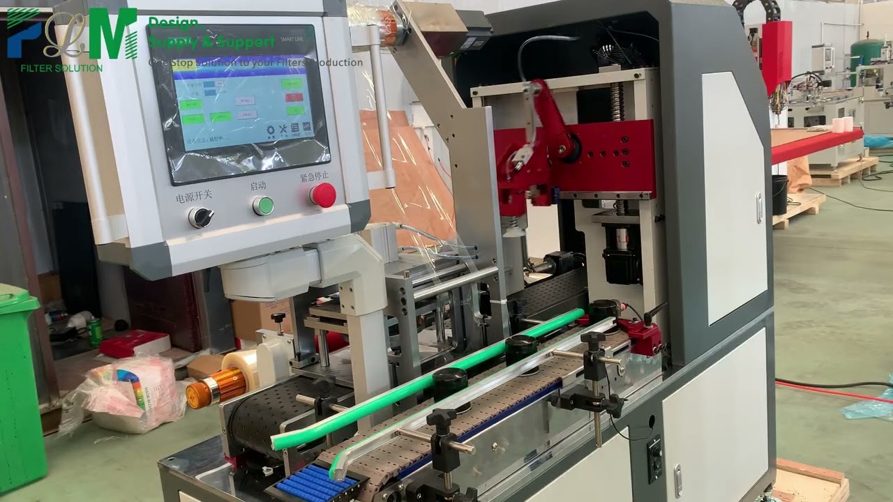 PLM-RS-3 oil filter shrinking machine/Automatic Plastic Sealing Machine