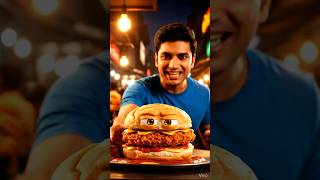 AI Burger 🤖🍔 | Future Ka Smart Burger! 😱 | Must Watch #shorts