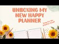 NEW Happy Planner Unboxing + MASSIVE Sticker Haul 😍🛍️ | Planner Flip Through & First Impressions!
