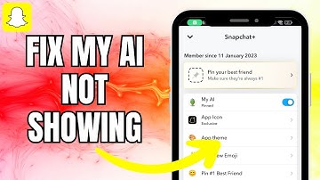 How To FIX My AI Not Showing Up On Snapchat! (Easy)