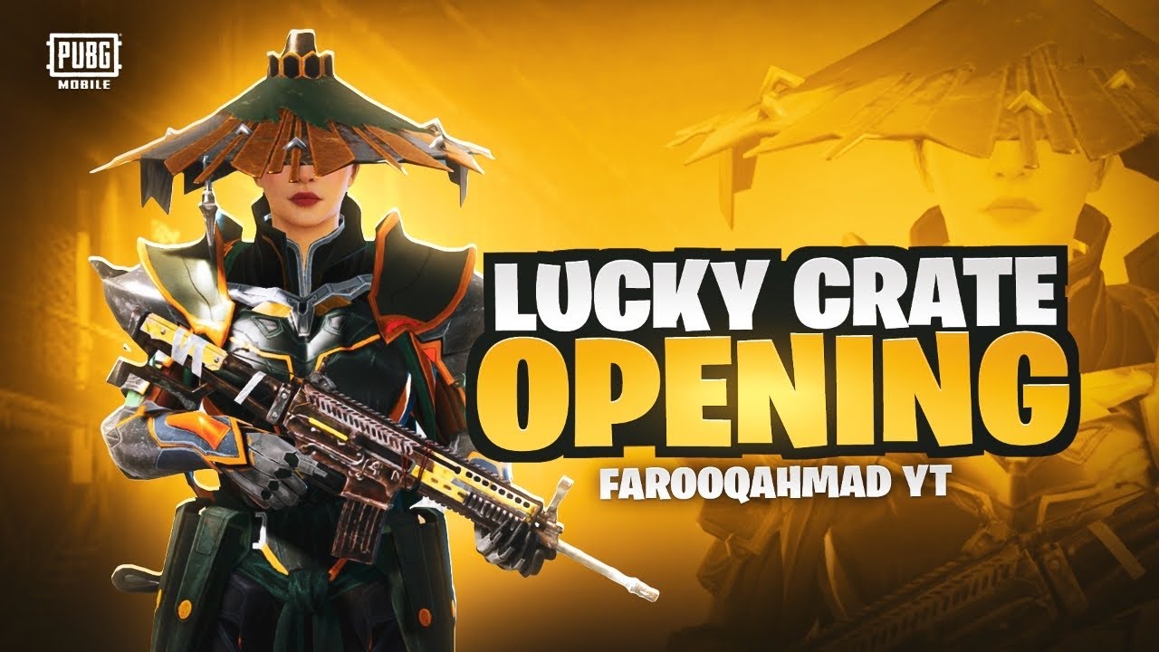 Temporal Ninja Lucky Crate & X-Suit Giveaway | 🔥 PUBG MOBILE🔥
