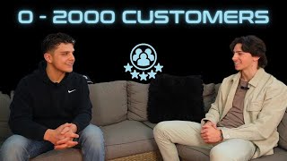 My Very First Podcast: Unveiling the Journey from 0 to 2000 Customers!
