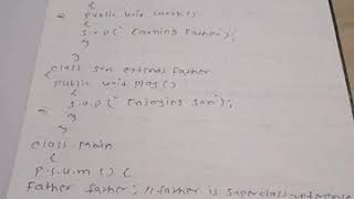BCA-II Year Sub-Java Chapter-6 Session-8