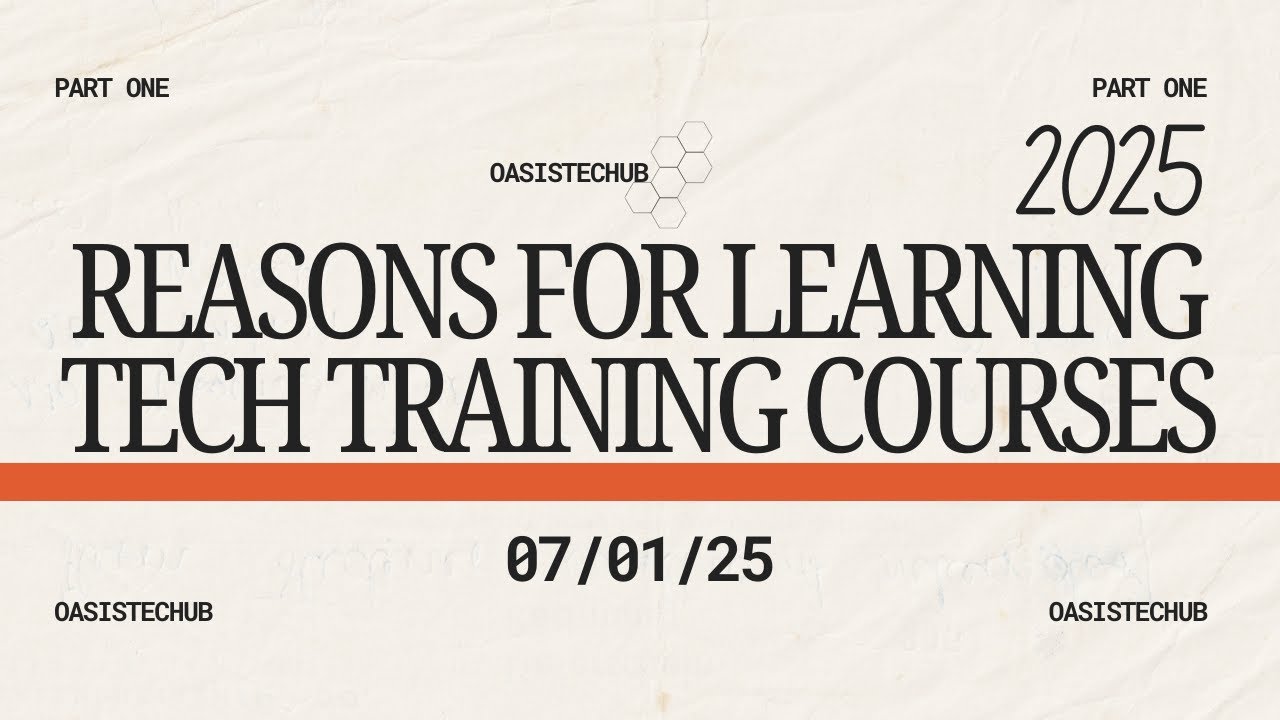 WHY TECH TRAINING COURSE IS A BOOST TO YOUR CAREER - YouTube