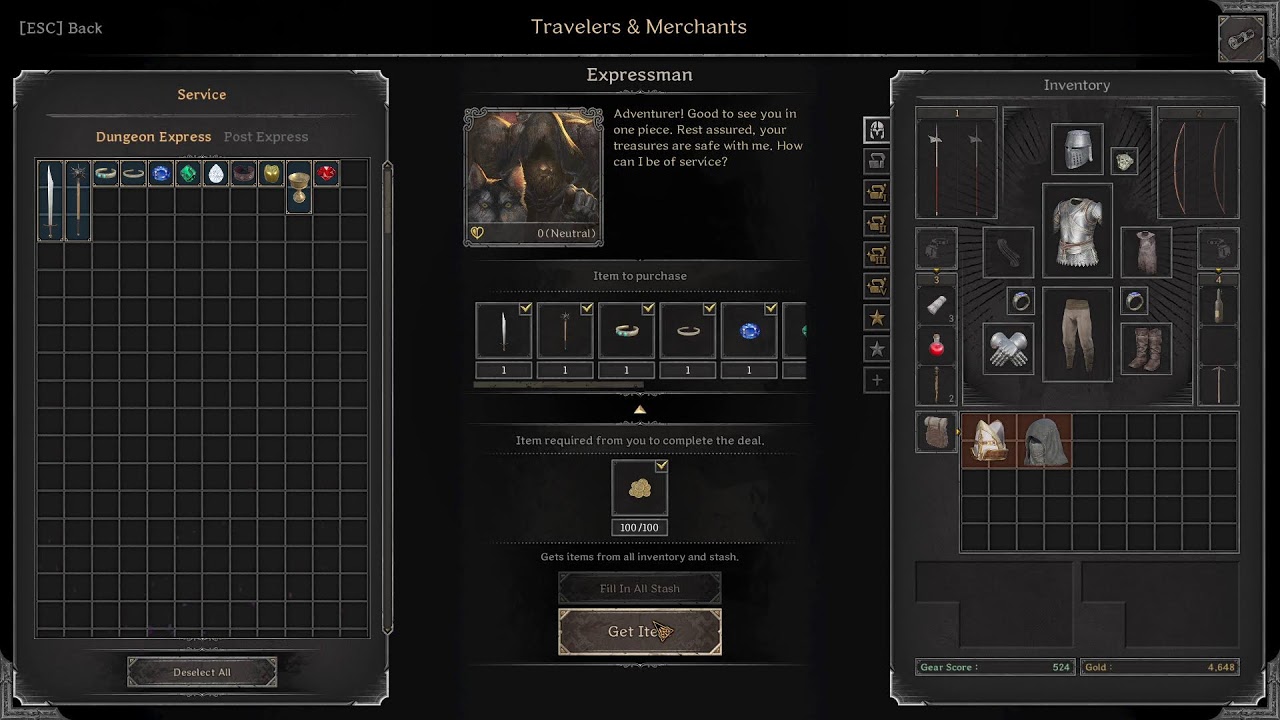 Dark and Darker- Treasure pile Hunting