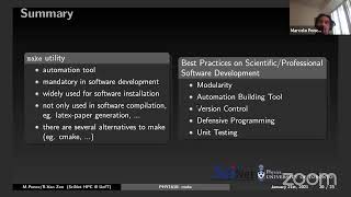 Scientific Computing for Physical Sciences, lecture 04/24 (PHY1610 - 2021)