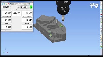 Selecting Ellipses - PowerINSPECT 2016