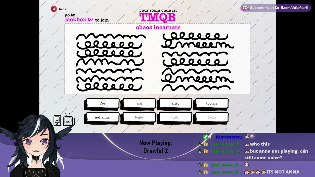 Chaotic drawing stream - [DRAWFUL 2]