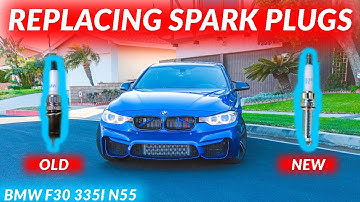 HOW TO REPLACE SPARK PLUGS IN A BMW F30 335 N55! **STEP BY STEP**