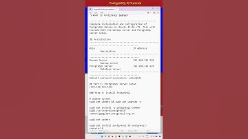 PostgreSQL 18 BaRMan installatie en configuratie op Ubuntu 24.04 LTS | Stapsgewijze back-up en PITR
