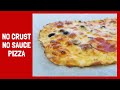 No Crust, No Sauce Pizza