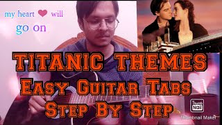 Titanic-my heart will go on | guitar tab | lead lesson| guitar tutorial
