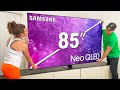 Massive 85 samsung qn90c qled tv