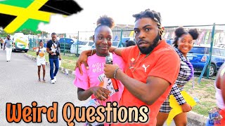 Weird Questions In Jamaica | ISSA GK Champs Final Day