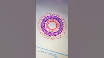 Spirograph Drawing | #shorts #Atik_Mia_official