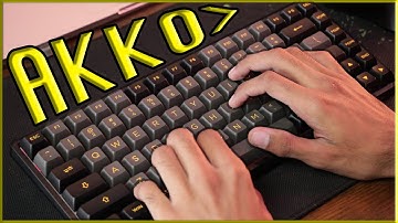 Dit Akko 3084B Plus-toetsenbord is waanzinnig goed! 🤯 Volledige review + geluidstest